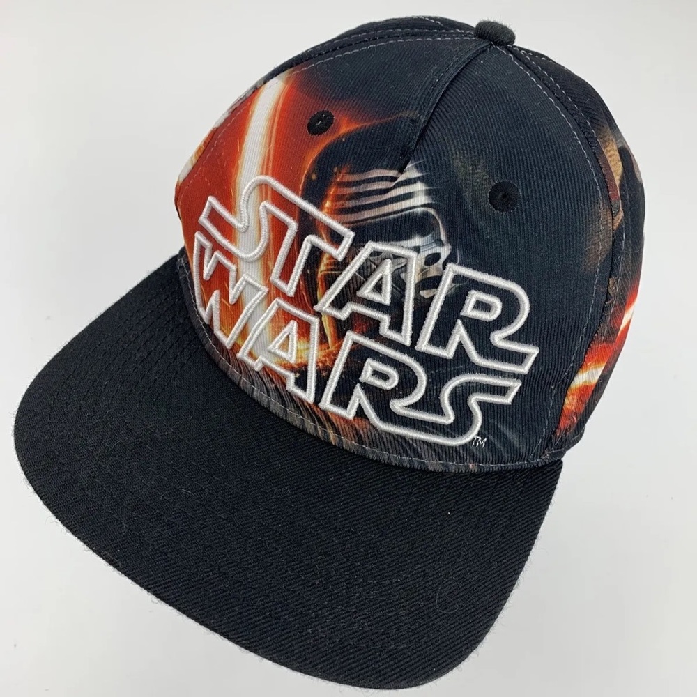 Adult Star Wars Force Awakens Kylo Ren SnapBack cap.
